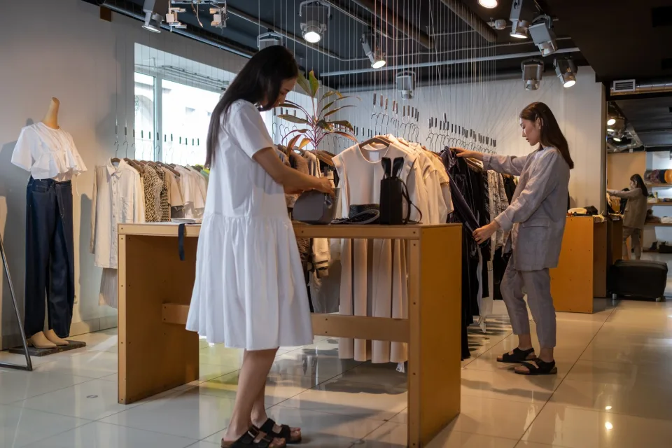 Góc máy may tại Lê Nữ Kim Thảo